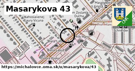 Masarykova 43, Michalovce