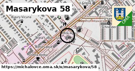 Masarykova 58, Michalovce