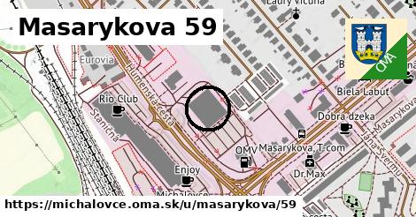 Masarykova 59, Michalovce