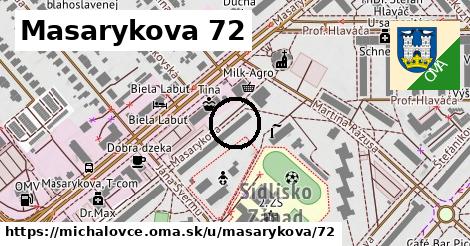 Masarykova 72, Michalovce