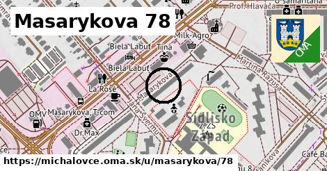 Masarykova 78, Michalovce