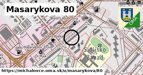Masarykova 80, Michalovce