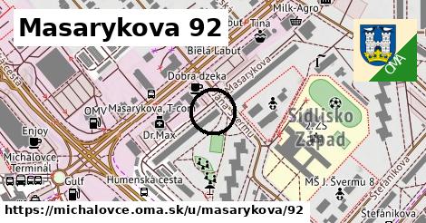 Masarykova 92, Michalovce