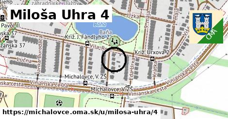 Miloša Uhra 4, Michalovce