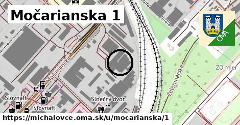 Močarianska 1, Michalovce
