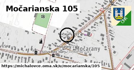 Močarianska 105, Michalovce