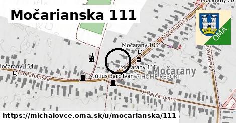 Močarianska 111, Michalovce