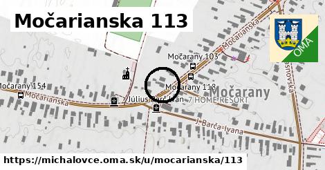 Močarianska 113, Michalovce