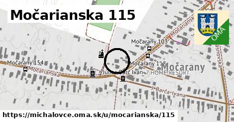 Močarianska 115, Michalovce