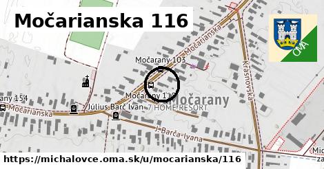 Močarianska 116, Michalovce