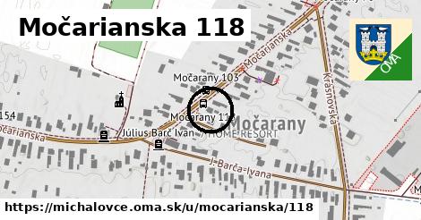 Močarianska 118, Michalovce