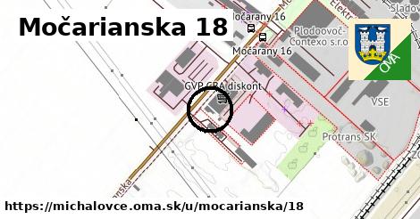 Močarianska 18, Michalovce