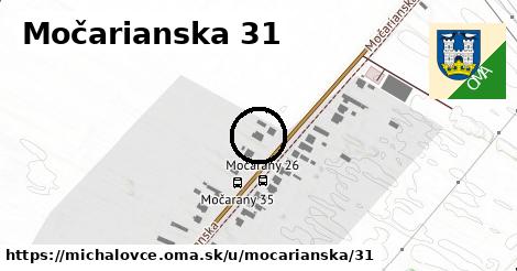 Močarianska 31, Michalovce