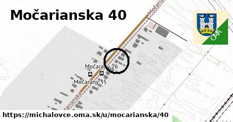 Močarianska 40, Michalovce