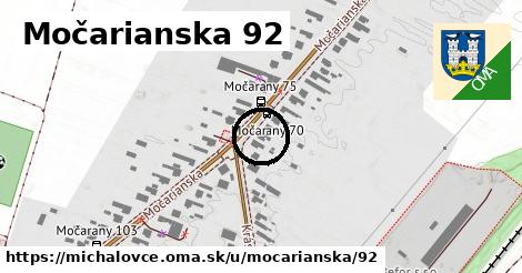 Močarianska 92, Michalovce