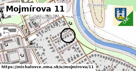 Mojmírova 11, Michalovce