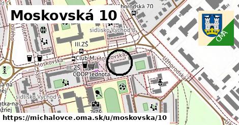 Moskovská 10, Michalovce