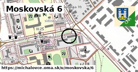 Moskovská 6, Michalovce