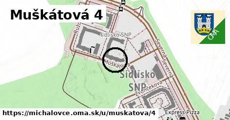 Muškátová 4, Michalovce