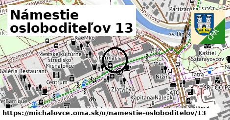 Námestie osloboditeľov 13, Michalovce