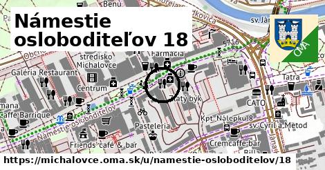 Námestie osloboditeľov 18, Michalovce