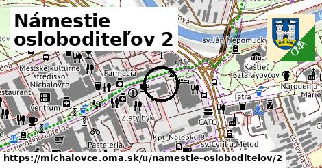 Námestie osloboditeľov 2, Michalovce