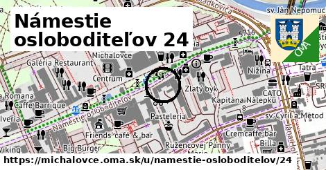 Námestie osloboditeľov 24, Michalovce