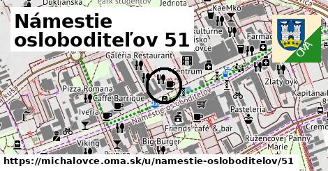 Námestie osloboditeľov 51, Michalovce