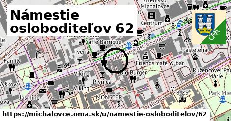 Námestie osloboditeľov 62, Michalovce