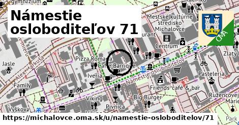 Námestie osloboditeľov 71, Michalovce