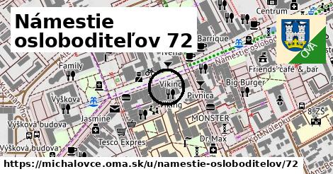 Námestie osloboditeľov 72, Michalovce