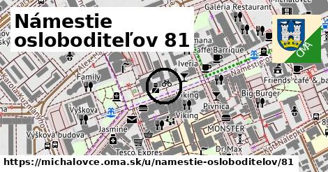 Námestie osloboditeľov 81, Michalovce