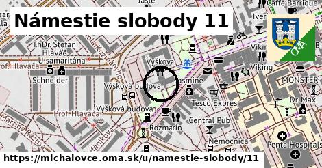 Námestie slobody 11, Michalovce