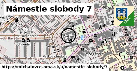 Námestie slobody 7, Michalovce