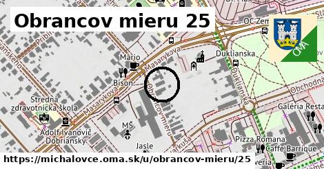 Obrancov mieru 25, Michalovce