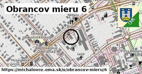 Obrancov mieru 6, Michalovce