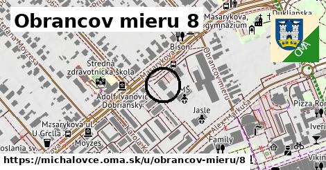 Obrancov mieru 8, Michalovce