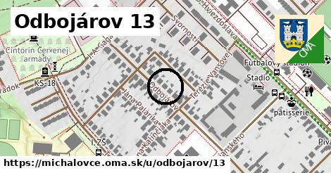 Odbojárov 13, Michalovce