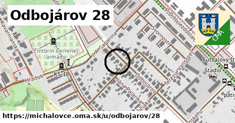 Odbojárov 28, Michalovce