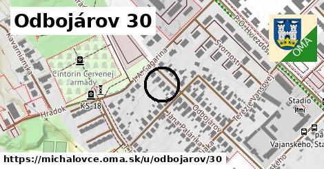 Odbojárov 30, Michalovce