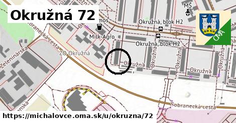 Okružná 72, Michalovce