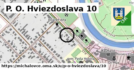 P. O. Hviezdoslava 10, Michalovce