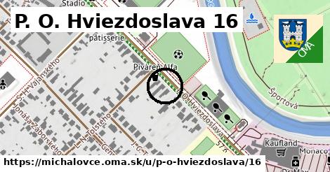 P. O. Hviezdoslava 16, Michalovce