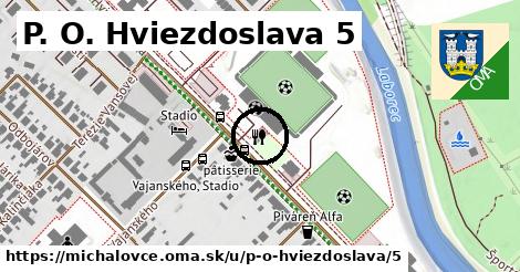 P. O. Hviezdoslava 5, Michalovce