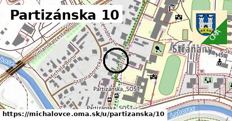 Partizánska 10, Michalovce