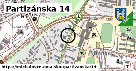 Partizánska 14, Michalovce