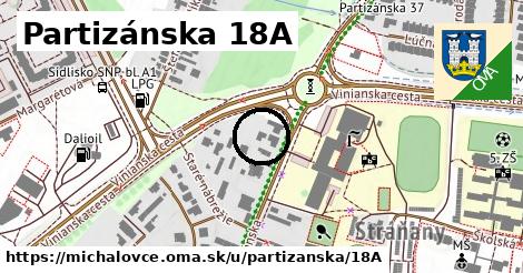 Partizánska 18A, Michalovce