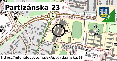 Partizánska 23, Michalovce