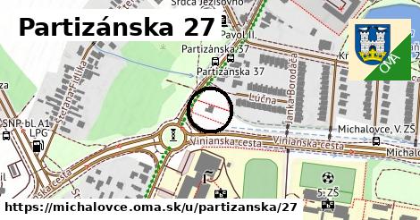 Partizánska 27, Michalovce