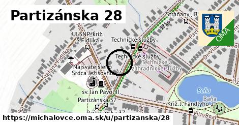 Partizánska 28, Michalovce